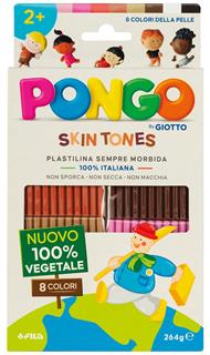 Pongo by Giotto astuccio 264g 8 colori skintones