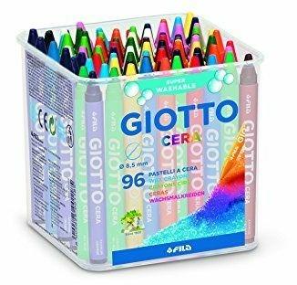 Pastelli a cerca Giotto Cera. Barattolo 96 colori assortiti