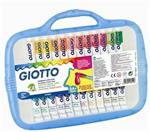 Tempera Giotto Extra in tubetto 12 ml. Scatola 24 colori assortiti