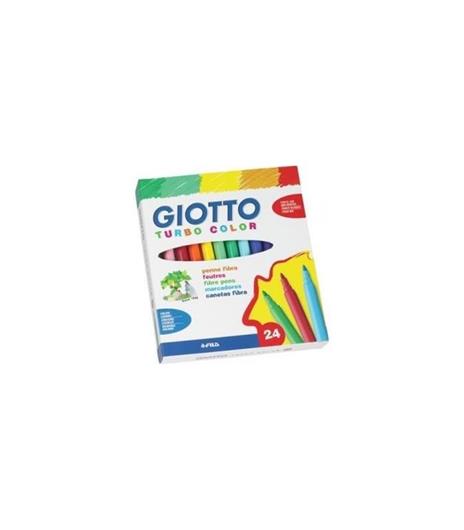 Pennarelli Giotto Turbo color. Scatola 24 colori assortiti - 3