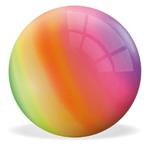 Pallone Mini Rainbow