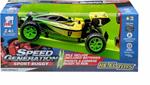 Reel Toys Sport Buggy Giallo/Verde 2.4 Ghz Con Ammortizzatori Modellino Radiocomandato