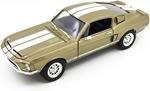 Lucky Die Cast 1968 Shelby Gt-500Kr Oro Metallico
