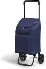 Gimi 102616 Carello Spesa New Argo; capacità 45 Lt, Sacca In Poliestere Con Chiusura A Coulisse;, Blu