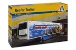 Reefer Trailer Truck - Rimorchio Frigo Per Camion Plastic Kit 1:24 Model IT3904