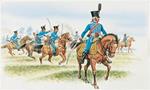 French Hussars 1st Regiment Plastic Kit 1:72 Model IT6008