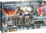 Diorama Set battaglia di Stalingrado WWII Stalingrad Siege Uranus Operation 1/72
