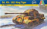 Sd. Kfz. 182 King Tiger Tank Carro Armato Plastic Kit 1:72 Model It7004