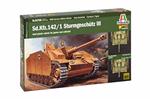 Sd.Kfz 142/1 Sturmgeschutz Iii Tank Plastic Kit 1:56 Model It15756