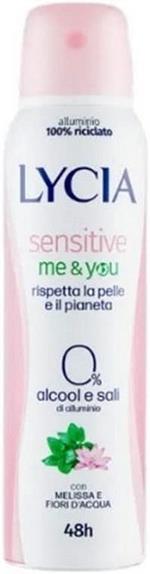 Lycia Sensitive Me & You 48h Zero Alcohol e Sali 150 ml