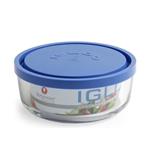 Vaso Borgonovo Igloo Azzurro Con coperchio (15 cm)