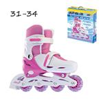 Pattini In Line Easy Roller 31 34 Regolabili Rosa