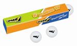 Sport1: Ping Pong Scatola 6 Palline Training Bianche 40 Mm