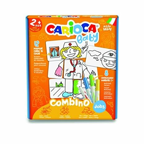 Carioca Baby Combino. Tales e 8 Felt Tip Pens - Carioca - Giochi creativi -  Giocattoli