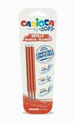 Ricarica Refill Carioca Erasble Pen Oops Blister Colore Rosso - 3 pz.