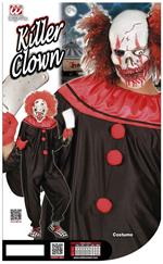Killer Clown Costume Adulto TG XL