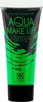 Aqua Make-Up Verde Fluorescente In Tubo 30 Ml (09972)