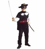 Vestito Bandito Mascherato Zorro 11-13 Anni 158H