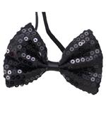 Papillon - Farfallino In Paillettes Nero