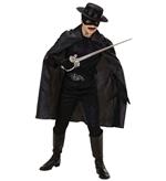 Costume Mantello nero 100 cm