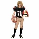 Costume American football pl. 128Cm/5-7anni