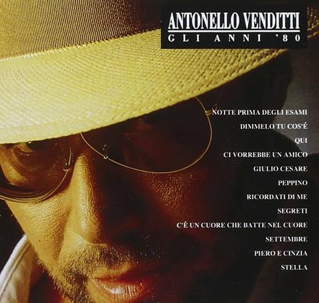 Gli anni '80 - CD Audio di Antonello Venditti