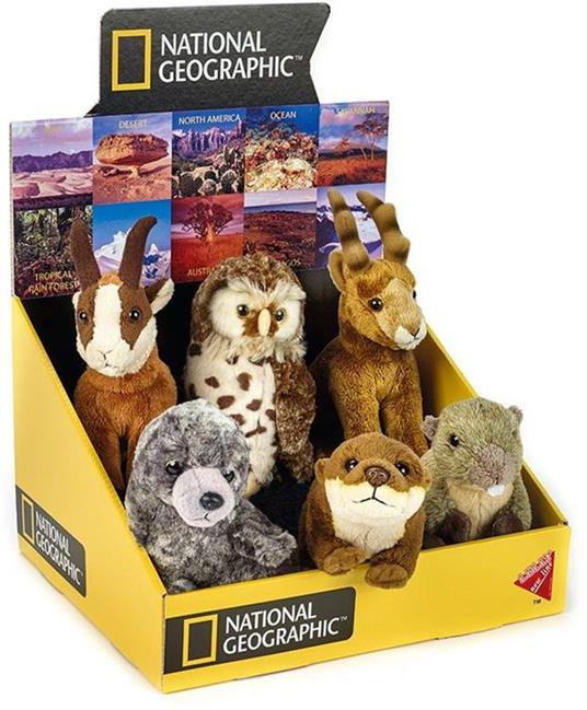 National Geographic Giocattolo, Animali Peluche Europa - National Geographic  - Puzzle da 100 a 300 pezzi - Giocattoli | Feltrinelli