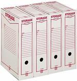 Rexel Storage Scatola Archivio Formato A4 Bianco