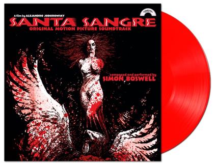 Santa Sangre (Limited Edition 140 gr. Red Vinyl) (Colonna Sonora) - Vinile LP di Simon Boswell