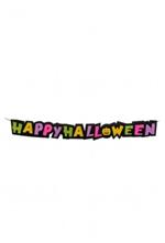 Carnival Toys Decorazione Happy Halloween Orizzontale In Feltro H.Cm.11 L.Cm.100 Ca. C/Cartellino/Etichetta