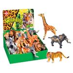 ANIMALI GIUNGLA 24/32 CM SOFT DISPLAY 18 PZ