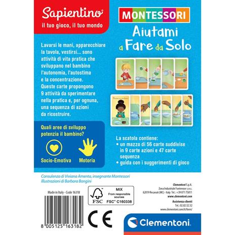 Montessori Carte Aiutami a fare da solo - 3