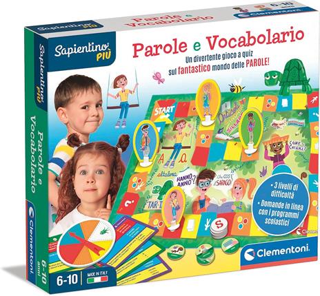 Sapientino Più Classic Educ Games Parole e Vocabolario