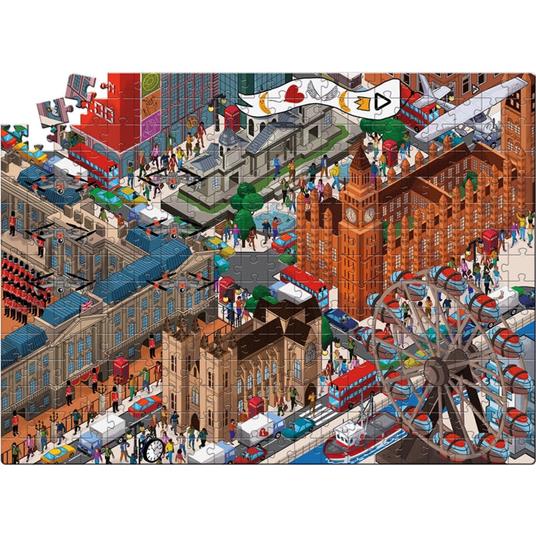 Puzzle London 300 Pezzi Mistery Puzzle - 2