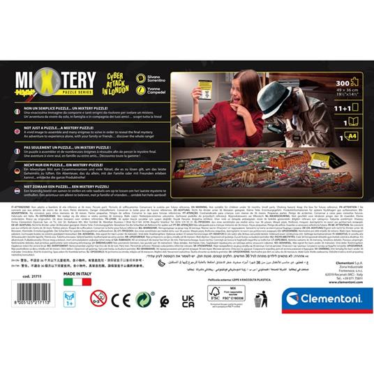 Puzzle London 300 Pezzi Mistery Puzzle - 3