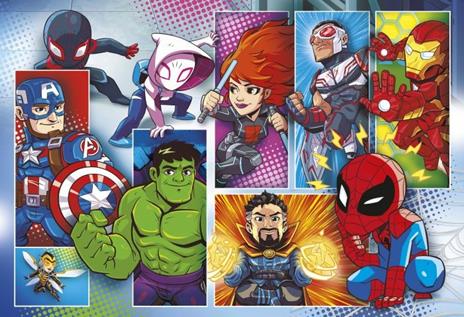 Marvel Super Hero 24 maxi pezzi Supercolor Puzzle - 2