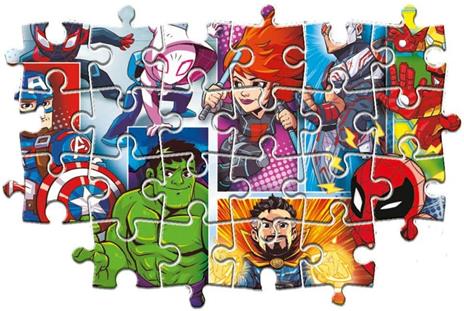 Marvel Super Hero 24 maxi pezzi Supercolor Puzzle - 3