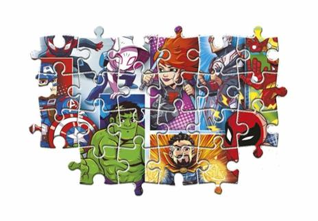 Marvel Super Hero 24 maxi pezzi Supercolor Puzzle - 5