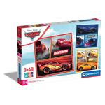 Puzzle Disney Cars - 3x48 pezzi