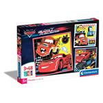 Puzzle Disney Pixar Cars On The Road - 3x48 pezzi