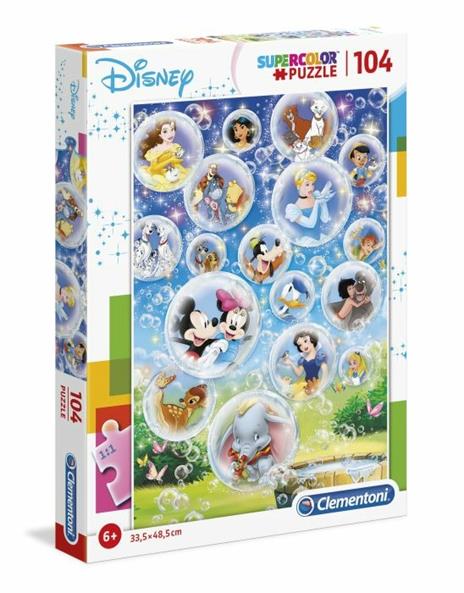 Disney Classic 104 pezzi Supercolor Puzzle