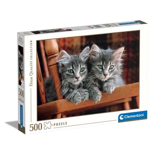 Kittens 500 pezzi High Quality Collection - Clementoni - High Quality  Collection - Puzzle da 300 a 1000 pezzi - Giocattoli