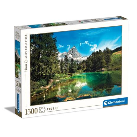 Puzzle Clementoni 1500 pezzi. Blue Lake - 2