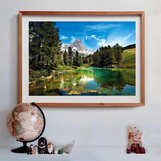 Puzzle Clementoni 1500 pezzi. Blue Lake - 4