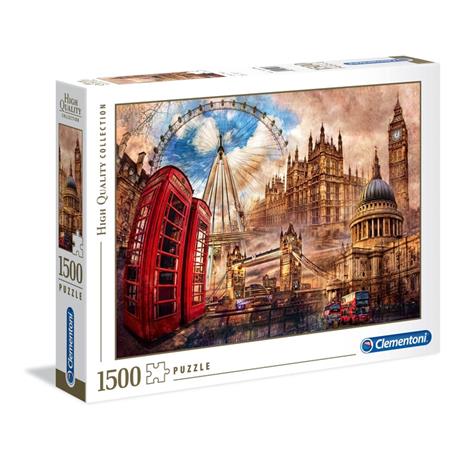 Puzzle Clementoni 1500 pezzi. Vintage London