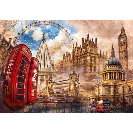 Puzzle Clementoni 1500 pezzi. Vintage London - 2