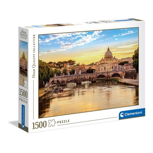 Puzzle Clementoni 1500 pezzi. Rome - Clementoni - Puzzle da 1000 a 3000  pezzi - Giocattoli | laFeltrinelli