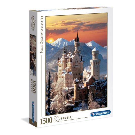 Puzzle Clementoni 1500 pezzi. Neuschwanstein