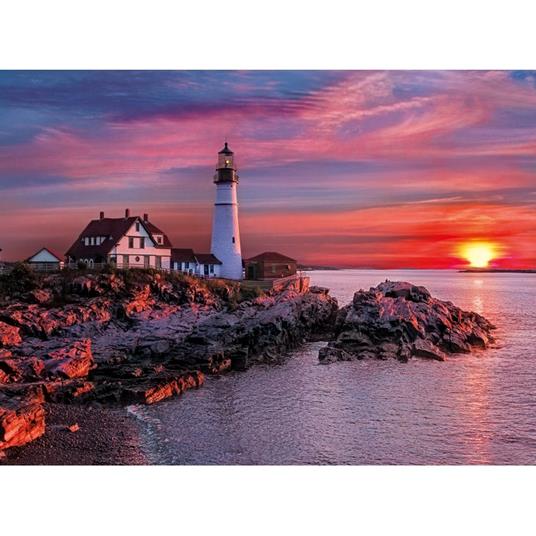 Puzzle Clementoni 500 pezzi. Portland Head Light - 2