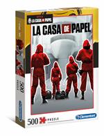 Puzzle Clementoni 500 pezzi. La casa de Papel